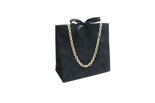 Black Velvet Gift Bag