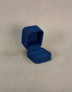 Blossom Midnight Blue Ring Box