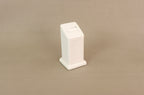 Luxury White Leatherette Ring Stand