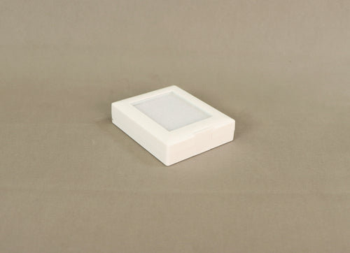 Reversible White Foam Gem Box