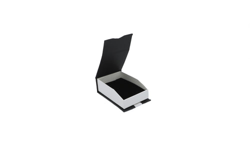 Magnetic Black Ribbon Bow Pendant Box