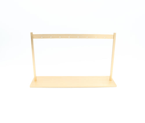 Gold Metal Earring Stand (Small)