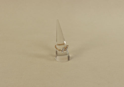 Clear Acrylic Ring Cone