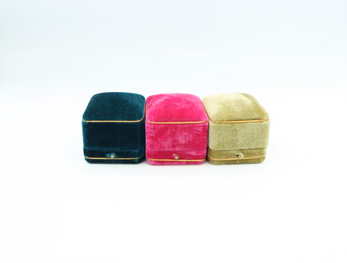 Assorted Velvet Ring Box