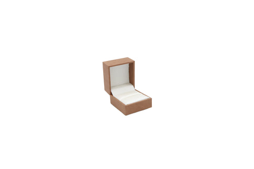 Safari Brown Ring Box