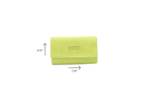 Italian Lime Green Mini Travel Roll