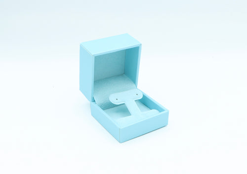 Lux Light Blue T-Earring Box