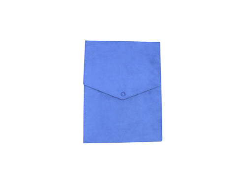 Ultra Suede Blue Necklace Folder (X-Large)