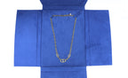 Ultra Suede Blue Necklace Folder (X-Large)