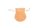 Suede Orange Drawstring (Small)