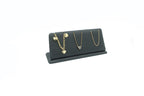 Black Leatherette 3 Pair Pendant Display