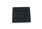 Black 4 Square Half Size Insert