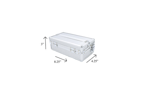 8.25" Multi-purpose Silver Aluminum Box