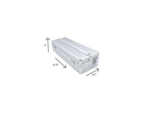 12.50" Multi-Purpose Silver Aluminum Box