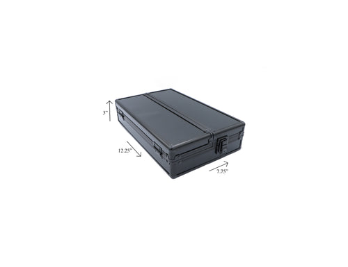 12.25" Multi-purpose Black Aluminum Box