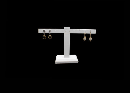 Leatherette 4 Pair Earring Display Tree