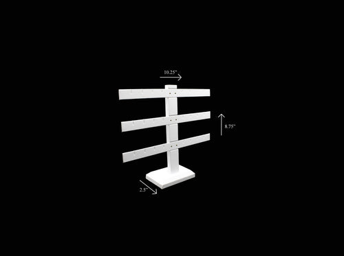 Leatherette 12 Pair Earring Display Stand