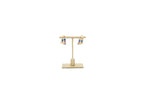 Gold Metal Earring Display Stand (Small)