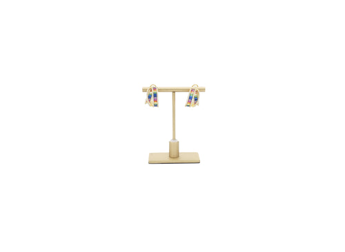 Gold Metal Earring Display Stand (Small)