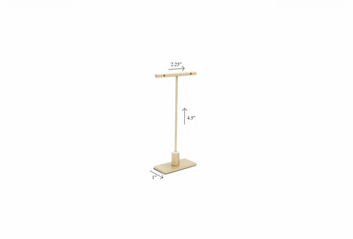 Gold Metal Earring Display Stand (Medium)