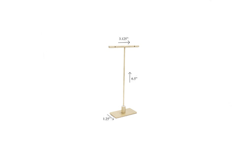 Gold Metal Earring Display Stand (Large)