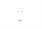 Gold Metal Earring Display Stand (Large)