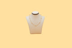 Luxury Brown Trim Necklace Display (Small)