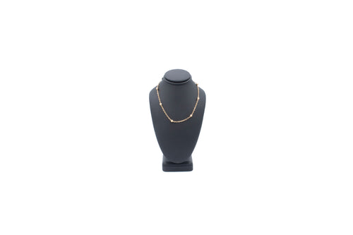 Luxury Narrow Black Necklace Display (Small)