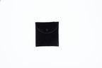 Black Button Snap Pouch (3.75x4)