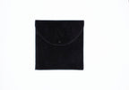 Black Button Snap Pouch (7.75x8.00)