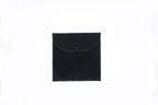 Black Button Snap Pouch with Inside Snaps (8.5x8.5)