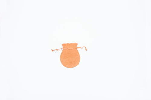 Suede Orange Drawstring (X-Small)