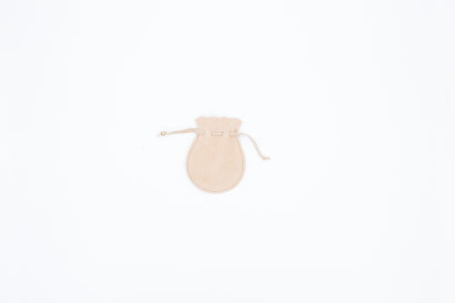 Suede Beige Drawstring (X-Small)