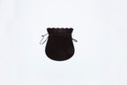 Suede Brown Drawstring (Large)