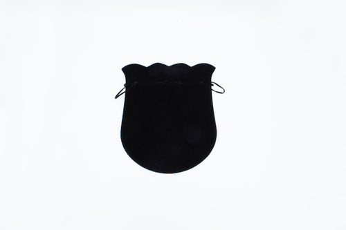 Suede Black Drawstring (X-Large)