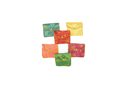 Oriental Silk 12 Pack Pouches (Medium)