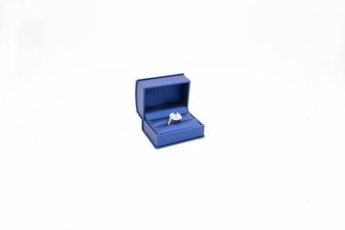 Satin Finish Double Ring Ribbon Box