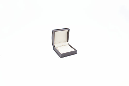 Satin Finish Brown Earring/Pendant Box (X-Small)