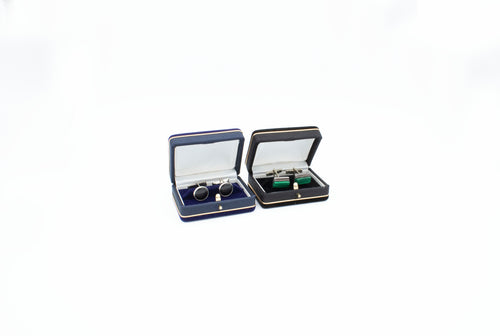 Deluxe Velvet Cufflink Box