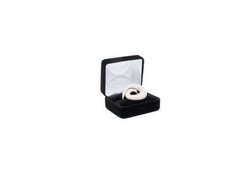 Velvet Double Ring Box