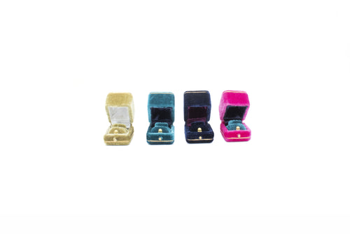 Assorted Velvet Ring Box