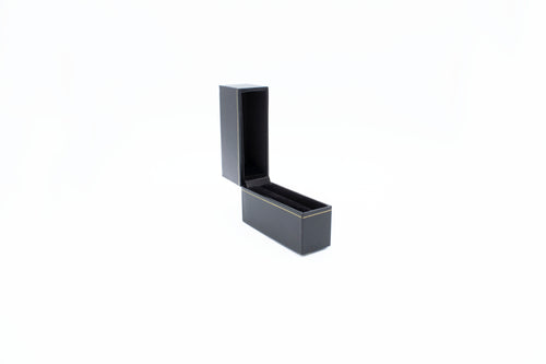 Leatherette Look Black Bangle Box