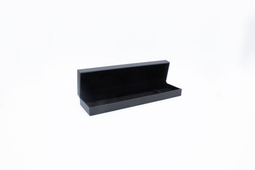 Lux Black Leatherette Bracelet Box