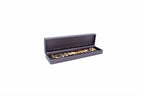 Lux Purple Leatherette Bracelet Box