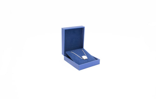 Lux Royal Blue Earring/Pendant Box